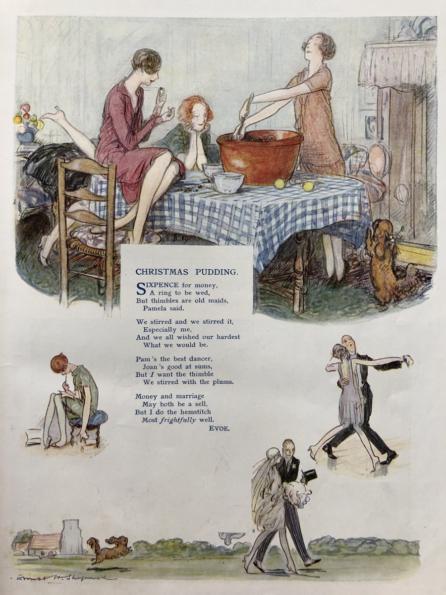Ze plom pudang!
« Christmas à l'anglaise », E. H. Shepard, 1927 