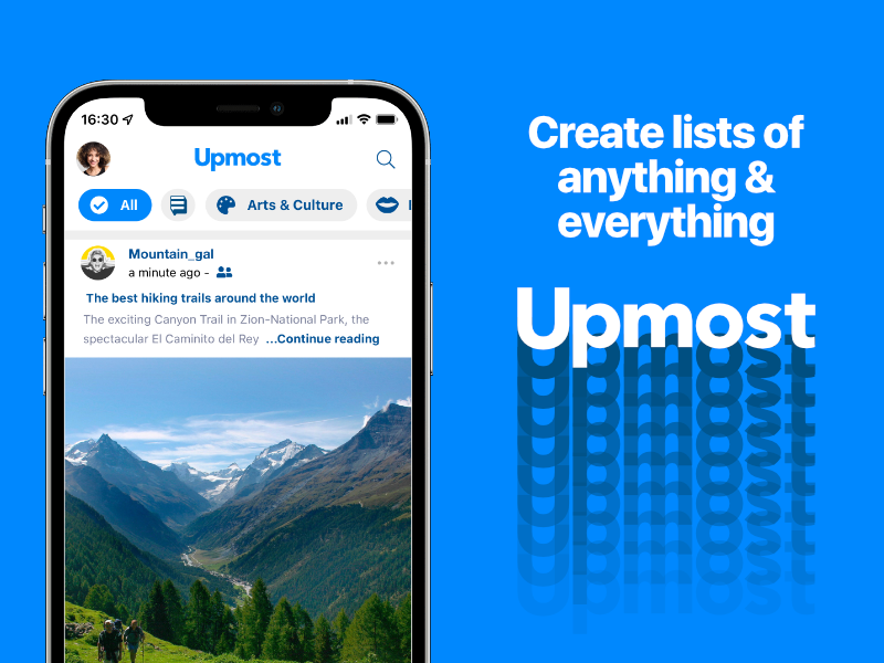 Lysta is now called Upmost. And, to mark the occasion, we've released a fabulous new app version and a mobile web &amp; desktop version so that you can share your favourite lists with friends. #socialmedia #socialnetwork #lists
