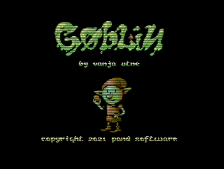 Hullo all, if you want to try a playable GøbLiИ demo for the #Commodore #C64 it can be found here: pondsoft.uk/g0blin.html - it's got 9 levels and stuff. Merry Yule and Happy Holidays!