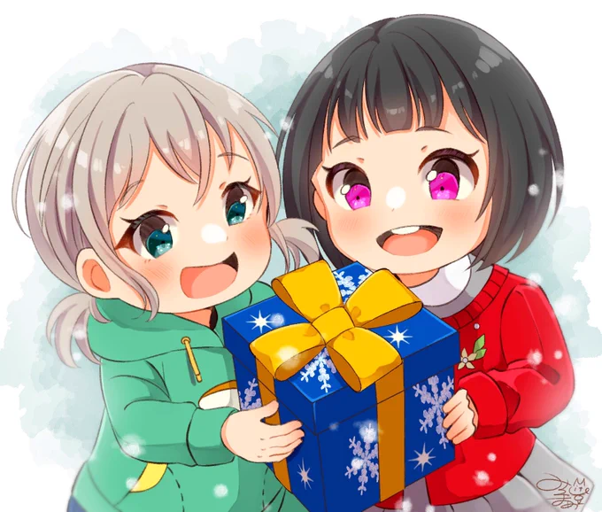 ハッピーメリークリスマス!🔔🎁 

#MerryChristmas
#バンドリ 