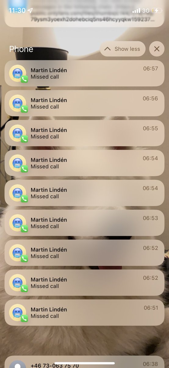 alycxtopmay's tweet photo. Ingen rolig känsla att för tredje veckan försova sig på en torsdag. Och idag var det jag som öppnade med en till och jag hade nyckel jävlarna. Vaknade i panik till detta och kan säga att han inte var glad alls. Hans emoji bild passar till situationen väldigt bra 😵‍💫 #rädd https://t.co/jPXmin52S5