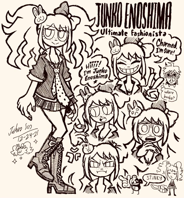 Junko Enoshima Doodles
#danganronpa #junkoenoshima 