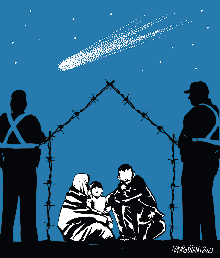 Mauro Biani maurobiani 11.44 — 24 dicembre 2021 Buon Natale. Oggi su
