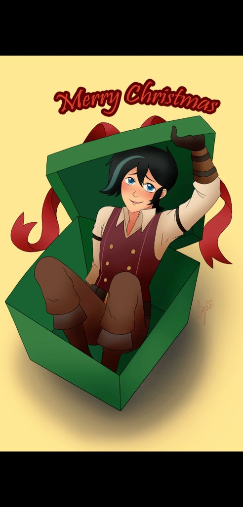 KittehMean's tweet photo. Wishing you all a Merry Christmas 🥰🎄✨

#varian #tangledtheseries #tangledtheseriesvarian #varianthealchemist #tts #ttsvarian #merrychristmas #christmas #xmas https://t.co/VbmkBJOZZB