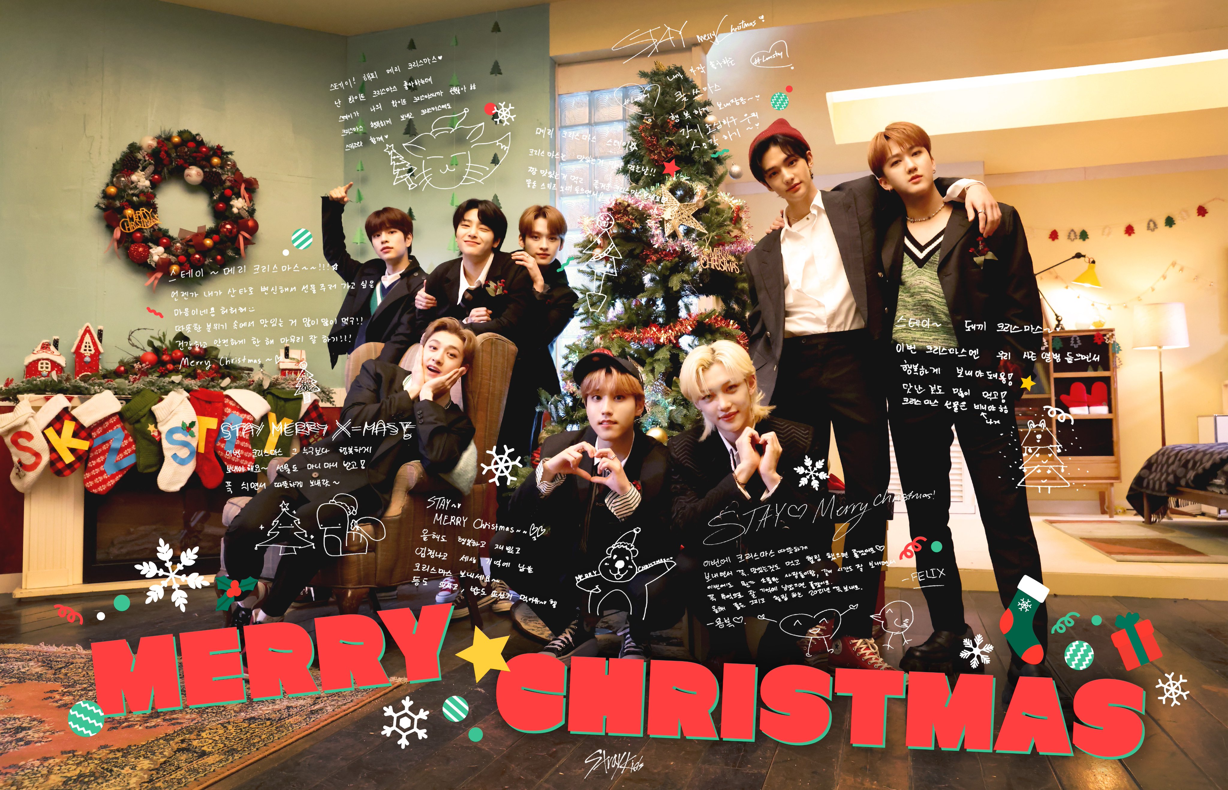 Stray Kids on Twitter "🎄MERRY CHRISTMAS STAY🎄 StrayKids 스트레이키즈