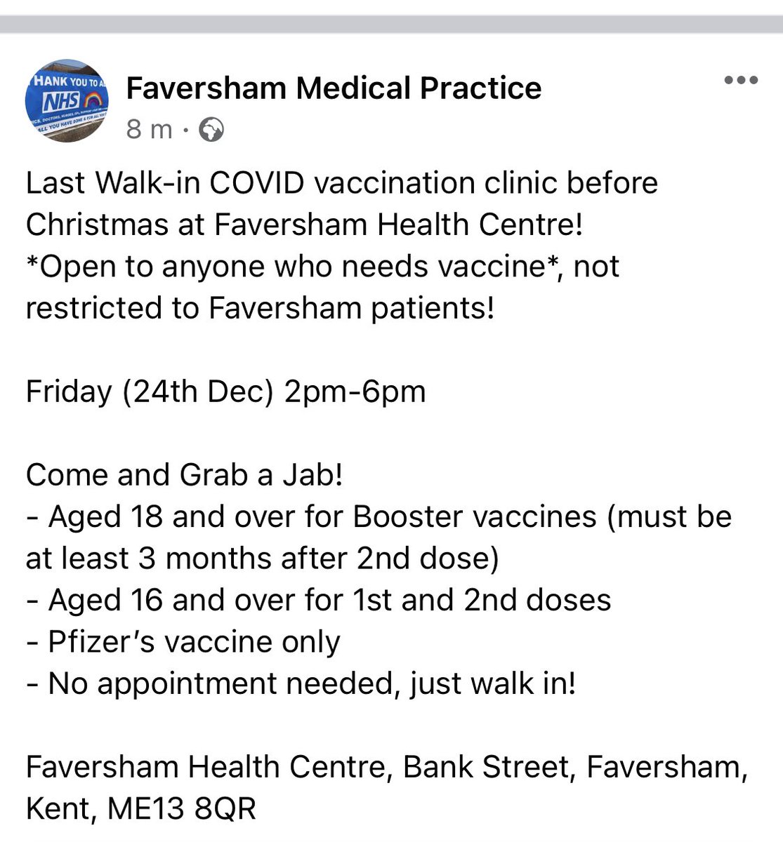 Faversham Medical Practice tweet media