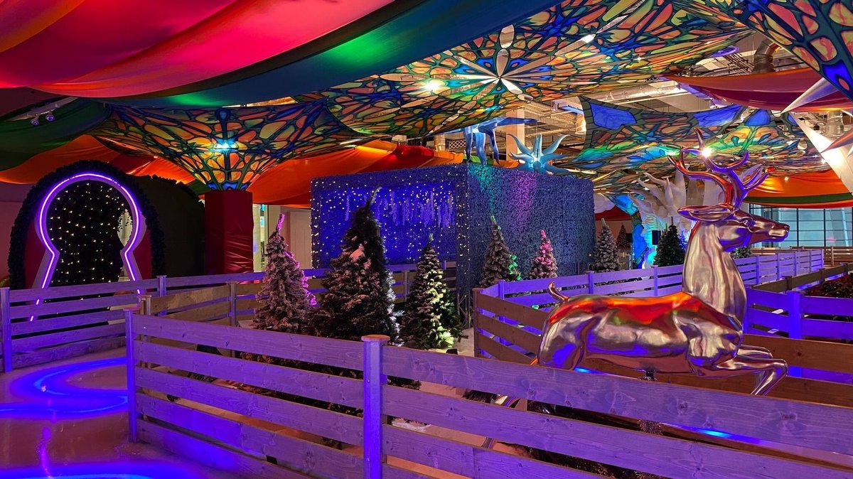 UnrealXmas's tweet photo. Make it a December to remember by stepping into our Unreal World! ✨🎄

We are open until 3rd Jan 2022, don’t miss out on the magic this season! 

https://t.co/kM9HBjwNzI

#UnrealXmas #Manchester #IceSkating https://t.co/CQZHY6PNav