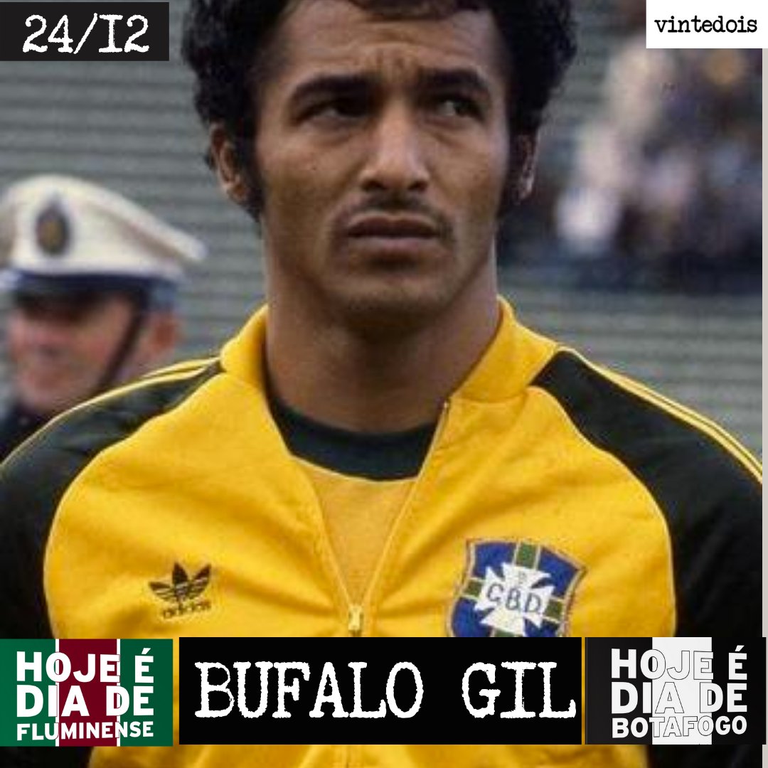 EGorduchinha's tweet photo. Aniversário do brabo Bufalo Gil, ídolo do Fluminense e do Botafogo, que defendeu o Brasil na Copa de 1978. #diadefluminense #diadebotafogo https://t.co/Ui4whGCcVD