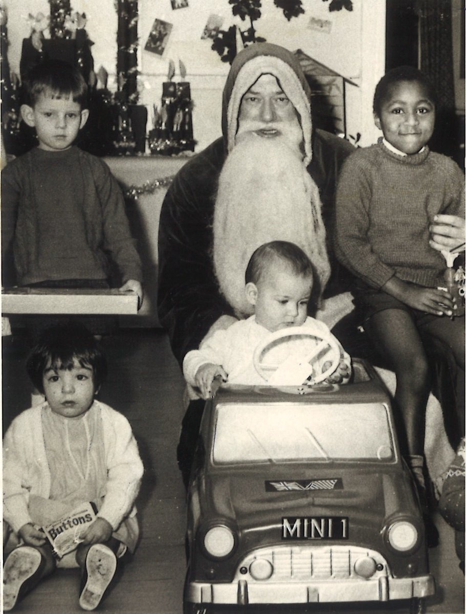 Day 24, or Christmas eve, here is a picture of what most children expect tomorrow: Santa bringing them presents! This is in Standish Hospital in 1968, taken from the citizen newspaper. 

Did you have any similar toys?

Ref: D10638/1/1968/52/21
