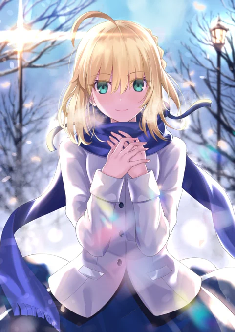 セイバー。
メリークリスマスです。
#FGO 