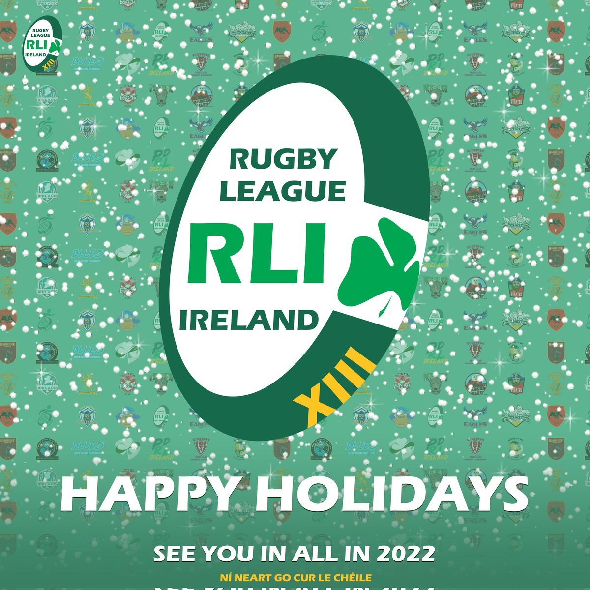 Season Greetings from all of us at RLI. We want to wish all of our friends at home and all around the world a wonderful Happy Holidays. Thank you for all your support and we can't wait to see what 2022 brings.
Nollaig Shona Daoibh agus Beannachtaí an tSéasúir.