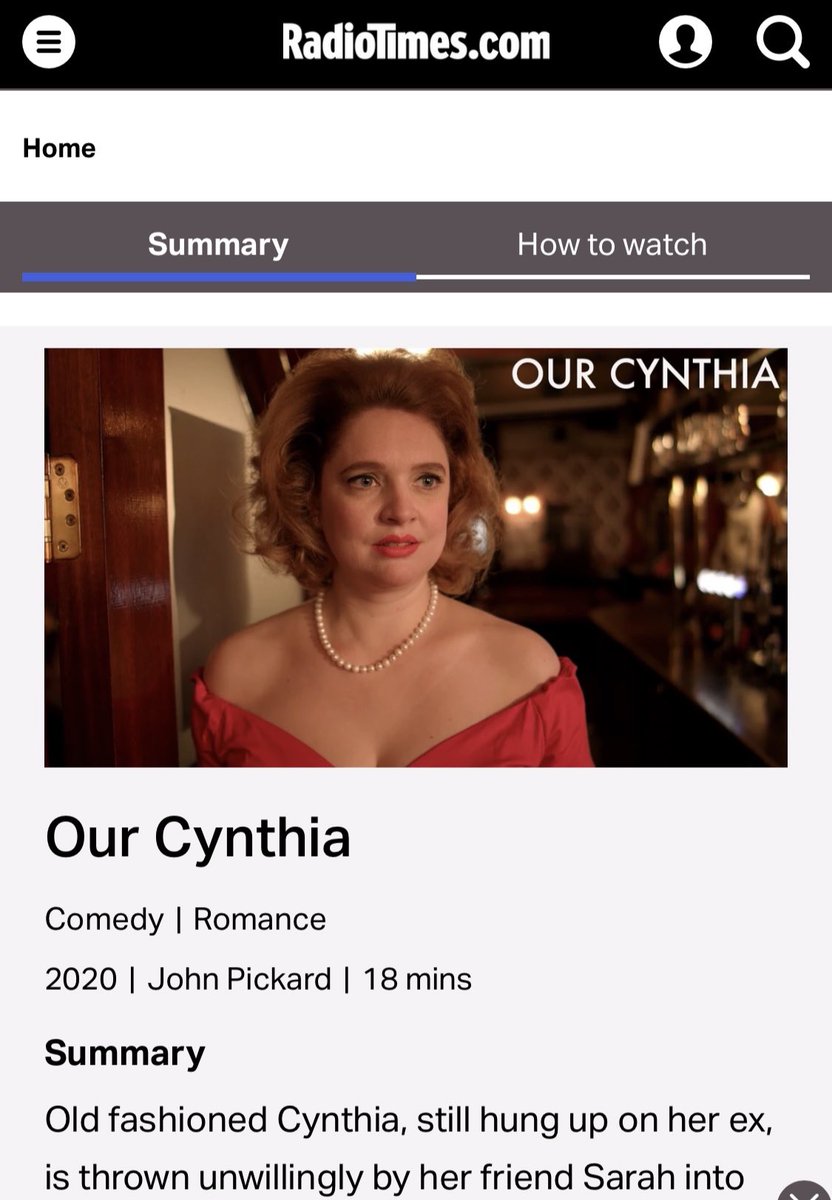 elle andrews (@elleandrews4) on Twitter photo I’m so proud Our Cynthia in the Radio Times. Link to full pilot on my bio page! 🤩🎬 <a href="/RadioTimes/">Radio Times</a> <a href="/primevideouk/">Prime Video UK & IE</a> #comedy #datingproblems #AmazonPrimeVideo I’m so proud Our Cynthia in the Radio Times. Link to full pilot on my bio page! 🤩🎬 <a href="/RadioTimes/">Radio Times</a> <a href="/primevideouk/">Prime Video UK & IE</a> #comedy #datingproblems #AmazonPrimeVideo