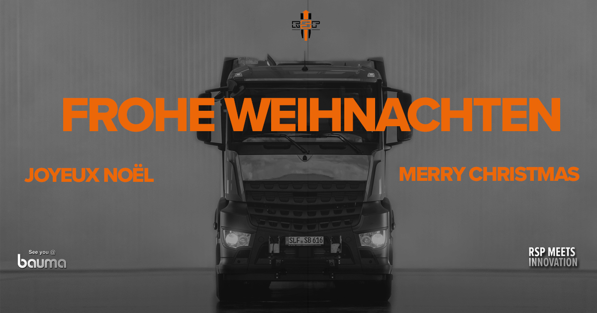 Wir wünschen Ihnen, im Namen aller Kolleginnen und Kollegen von RSP, ein gesegnetes und friedvolles Weihnachtsfest im Kreise Ihrer Familie und Freunde. Dazu allzeit beste Gesundheit und die nötige Ruhe für einen erfolgreichen Start ins neue Jahr.