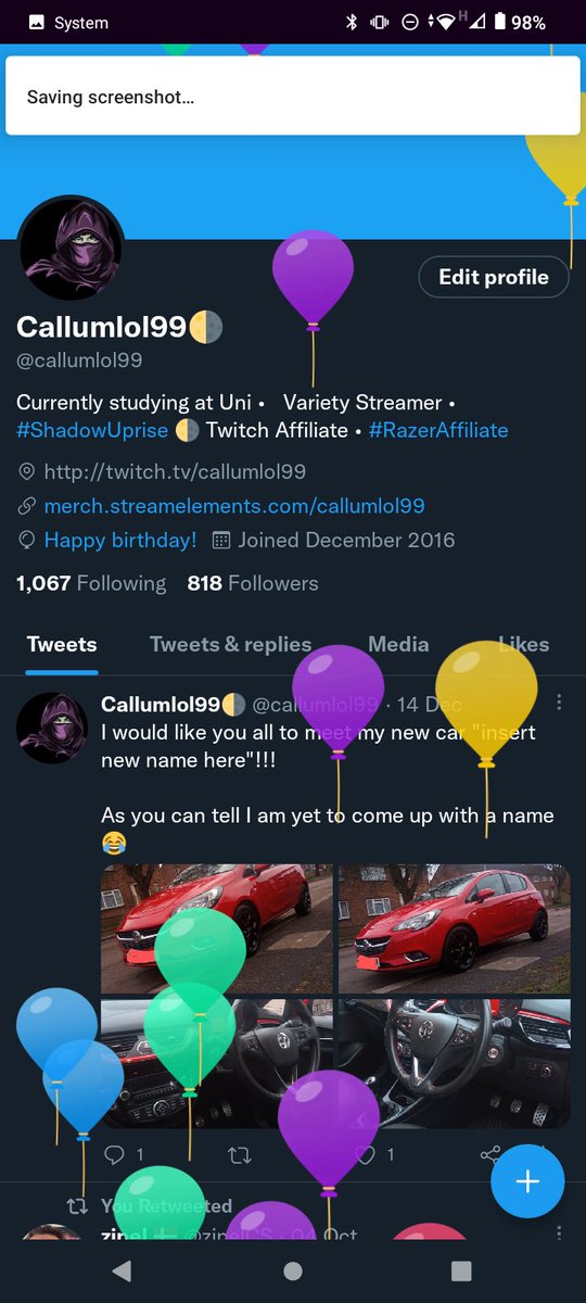 So ummmm, I appear to have turned 21 today!?!?!? 🎉🎉