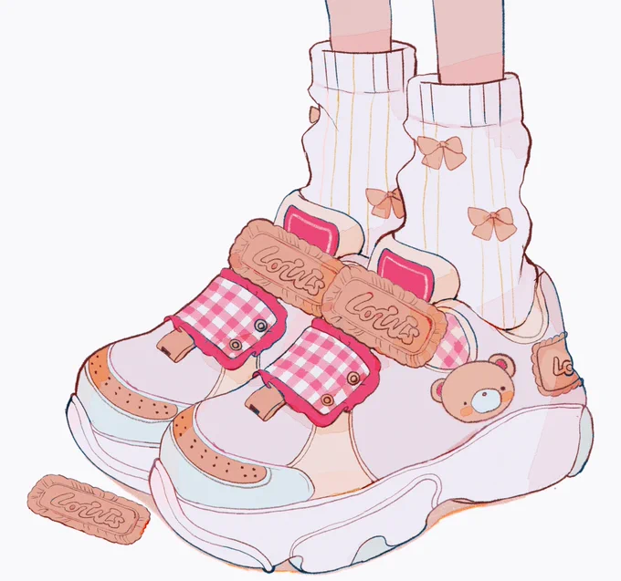 Lotus sneaker 🍪🧸❤️ 