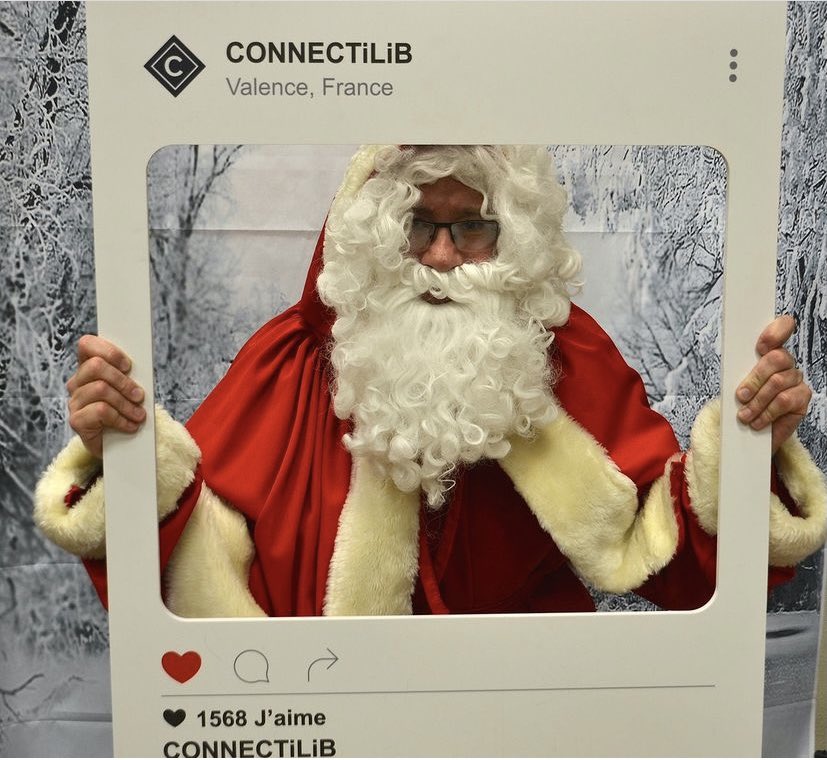 connectilib's tweet image. Le père noël est passé voir l’équipe 🤣 ! Belles fêtes 🥳  ♥️ ! 
#PereNoel #noel #fetes #Christmas