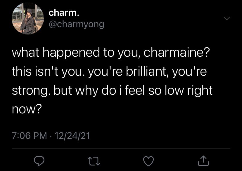 allurechan's tweet photo. GAME OVER
— felix.

After getting her heart broken, Charm struggled to pick up the torn pieces of her soul while dealing with life and career. At her lowest, Daxon came and reminded her that she is someone worthy of happiness. https://t.co/BoGoUDMZUK