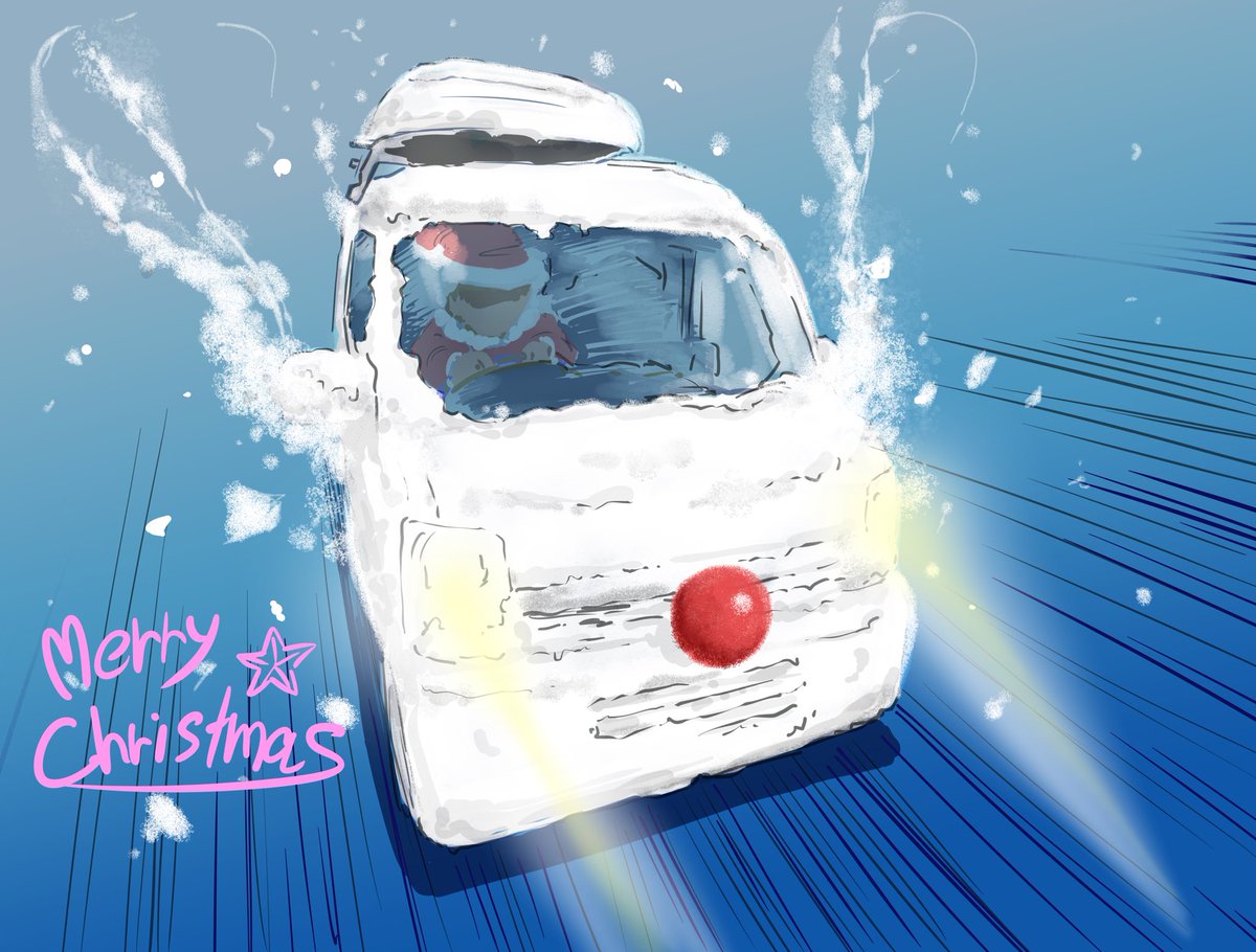 ground vehicle no humans merry christmas motor vehicle christmas car snow  illustration images