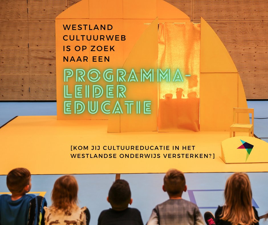 𝗪𝗲 𝘇𝗶𝗷𝗻 𝗼𝗽 𝘇𝗼𝗲𝗸 𝗻𝗮𝗮𝗿 𝗲𝗲𝗻 𝗽𝗿𝗼𝗴𝗿𝗮𝗺𝗺𝗮𝗹𝗲𝗶𝗱𝗲𝗿 𝗲𝗱𝘂𝗰𝗮𝘁𝗶𝗲! Wil jij graag je bijdrage leveren door het educatieprogramma van Cultuurweb, zowel zakelijk als inhoudelijk, goed te managen? Bekijk de #vacature via bit.ly/3HaThwg