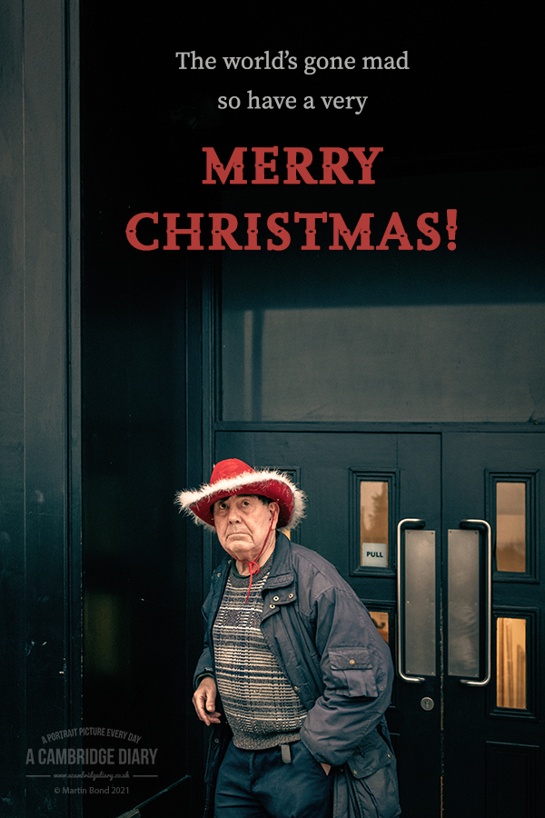 A portrait picture of Cambridge every day since 2010. (No 4297) Friday 24th December 2021.