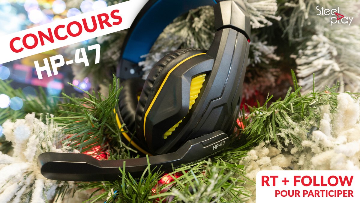 steelplayFR's tweet image. ✨ #CONCOURS ✨
Vos cadeaux de Noël ne vous ont pas suffi ? Pas de panique, on est là !

Pour tenter de remporter un casque HP-47 :

👉 Follow @steelplayFR
👉 RT ce post

🍀TAS le 11 janvier 2022