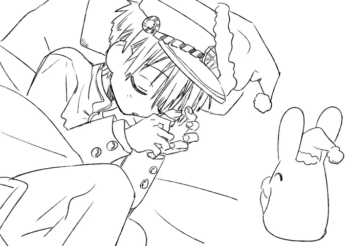 さんにんめ
 #花子くんクリスマス2021 