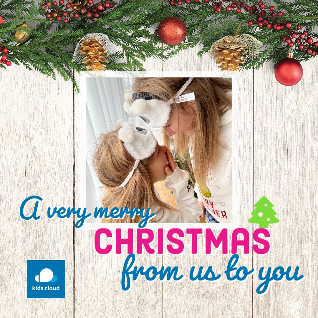 D'Equipe vu kids.cloud wënscht Iech schéi Chrëschtdeeg #ChristmasEve #Christmas2021 #luxembourg #kidscloud