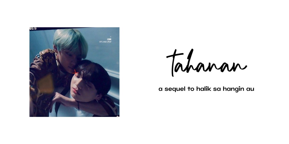 TAHANAN
— a filo #taekookau

a sequel to HALIK SA HANGIN au wherein taehyung and jungkook celebrate their christmas together, in the new chapter of their lives.

“this is my happy ending.”
