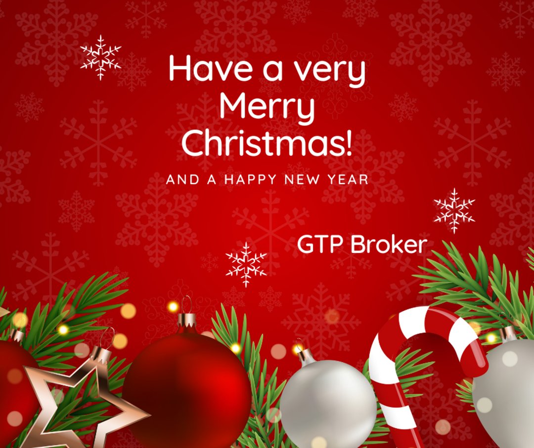 GTPBroker's tweet photo. I nostri uffici rimarranno chiusi per le festività Natalizie dal 24/12/2021 al 06/01/2021 compresi.

#buonevacanze #natale #gtpbroker https://t.co/UXGtcHpNR2