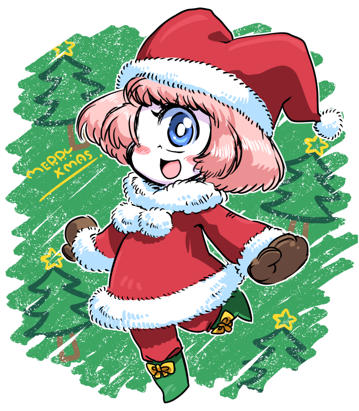 過去のクリスマス絵再掲しちゃう。 