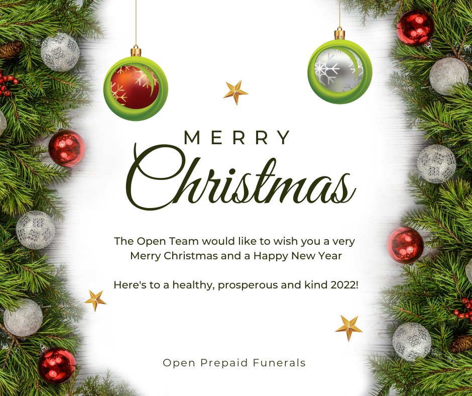 Merry Christmas from The Open Team, we hope you have a wonderful festive weekend!