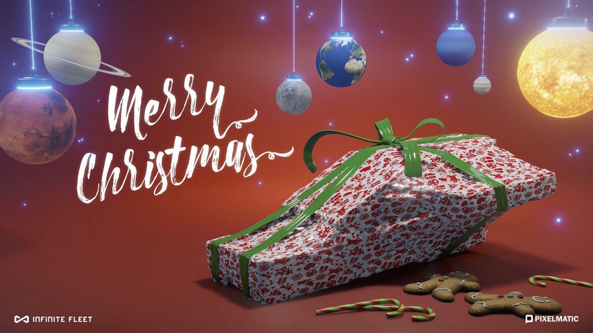 Pixelmatic's tweet photo. Merry Christmas, Commanders! 🎄

It's time for a big #InfiniteFleet Christmas giveaway! For a chance to win a fleet worth $90:

☃️ Retweet
🎅 Follow @infinitefleet and @pixelmatic
⭐ Like this post

Good luck! 🚀 #Xmas2021 #Giveaways https://t.co/5I7lBiOFgj