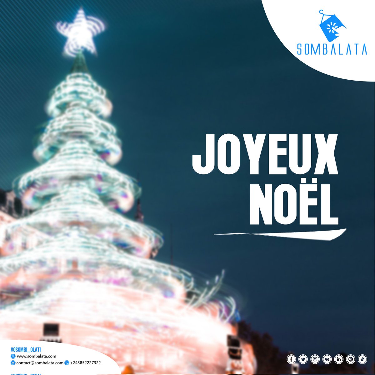 sombalata's tweet photo. Joyeux Noël 🎅 #joyeuxnoel #joyeuxnoel🎄 #joyeuxnöel #sombalata #osombi_olati #osombiolati Bonne fête ! https://t.co/bnZsvHEvt9