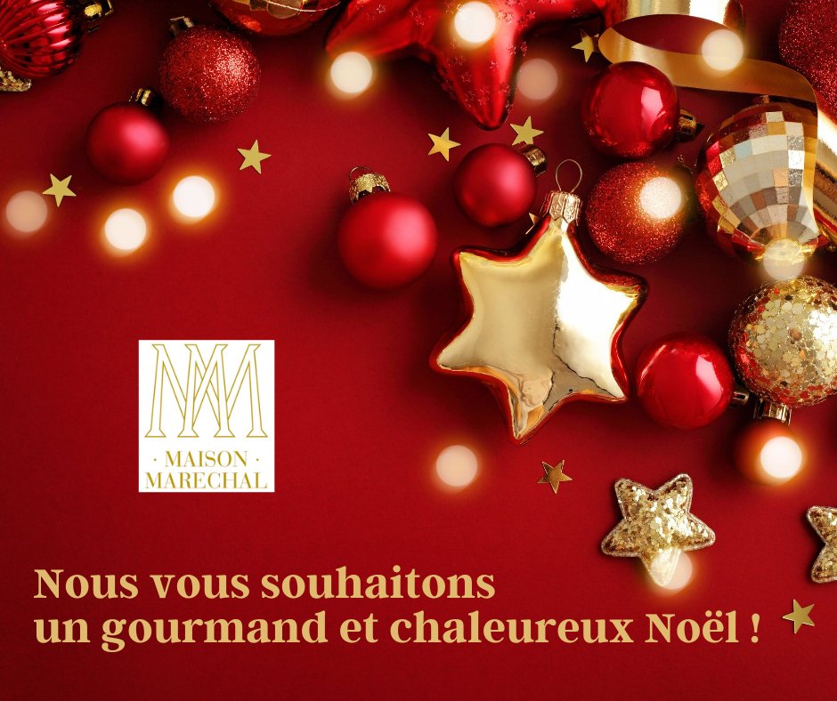 MaisonMarechal's tweet photo. Joyeux Noël à tous ! https://t.co/3ENGM3a1Jj https://t.co/7q1oe82Jeu