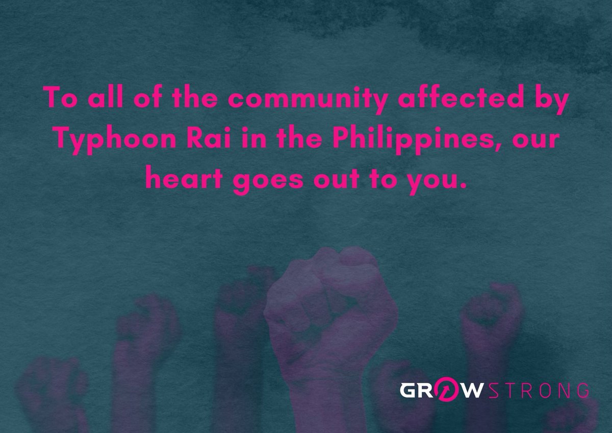 we_grow_strong's tweet photo. 📢 Calling for help!
Last week, Typhoon Rai struck the Philippines twice, reaching Category 5 Super Typhoon strength, displacing 631,000 people, and causing an incalculable amount of damage.
1/5
#TyphoonRai #extremeweather #callingforhelp https://t.co/DmbTj0CgHb