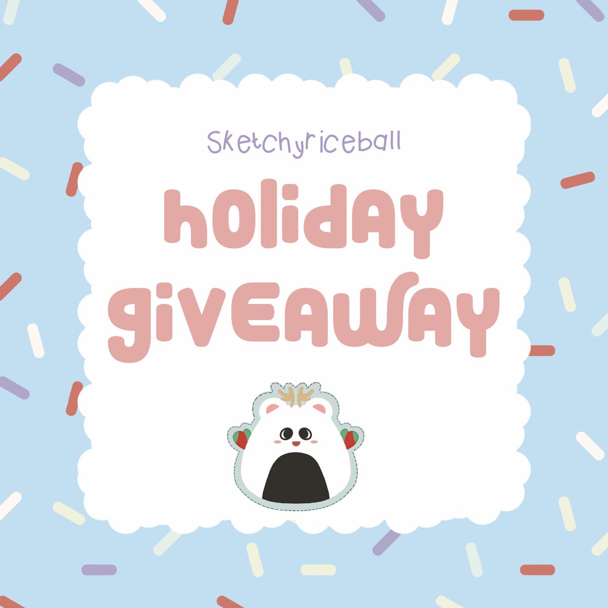 sketchyriceball's tweet photo. ☃️ hohohoholiday giveaway ☃️ 

*1 winner of P250 shop voucher
*1 winner of P400 shop voucher

rules:
• mbf @sketchyriceball
• rt &amp; like this post
• tag friends &amp; wish them a merry christmas!

unlimited entries!

*lsf shouldered by winners

ga ends jan. 2 🍙 https://t.co/646DJPVsGV