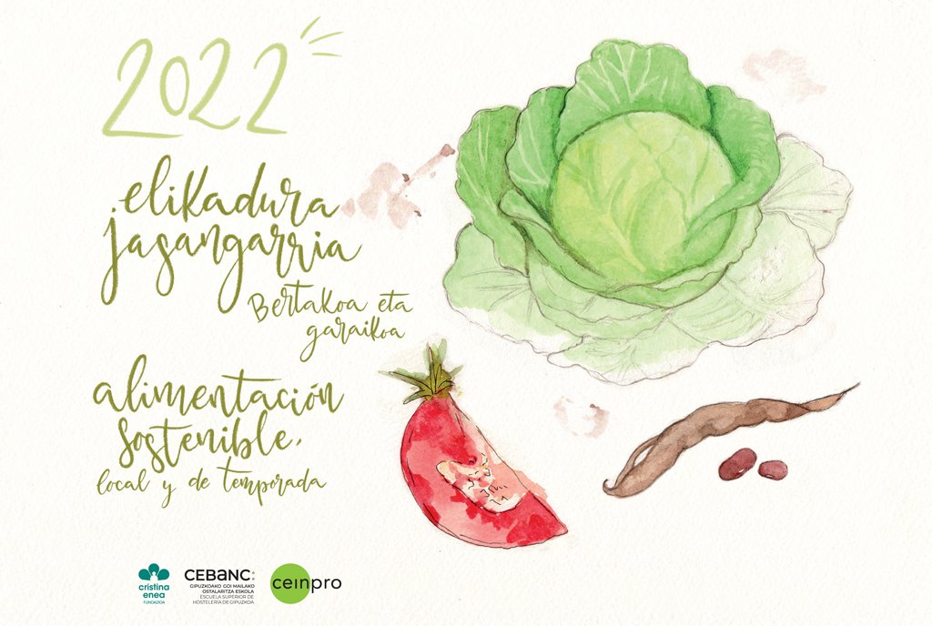 2022rako ere Jasangarritasunaren Egutegia argitaratu dugu. Oraingoan elikadura jasangarria landu dugu. Egutegian bertako eta garaiko produktuekin eginiko errezetak aurkituko dizutuze, hilez hile.

<a href="/DonostiakoUdala/">Donostiako Udala</a> 

cristinaenea.eus/eu/noticias/re…