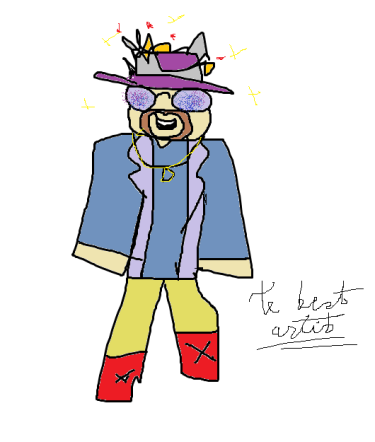 Shins3i_'s tweet photo. My first "fan art" of my Roblox avatar! I love this very much! #Roblox #RobloxDev #KMStudios https://t.co/5FqxNhwvLV