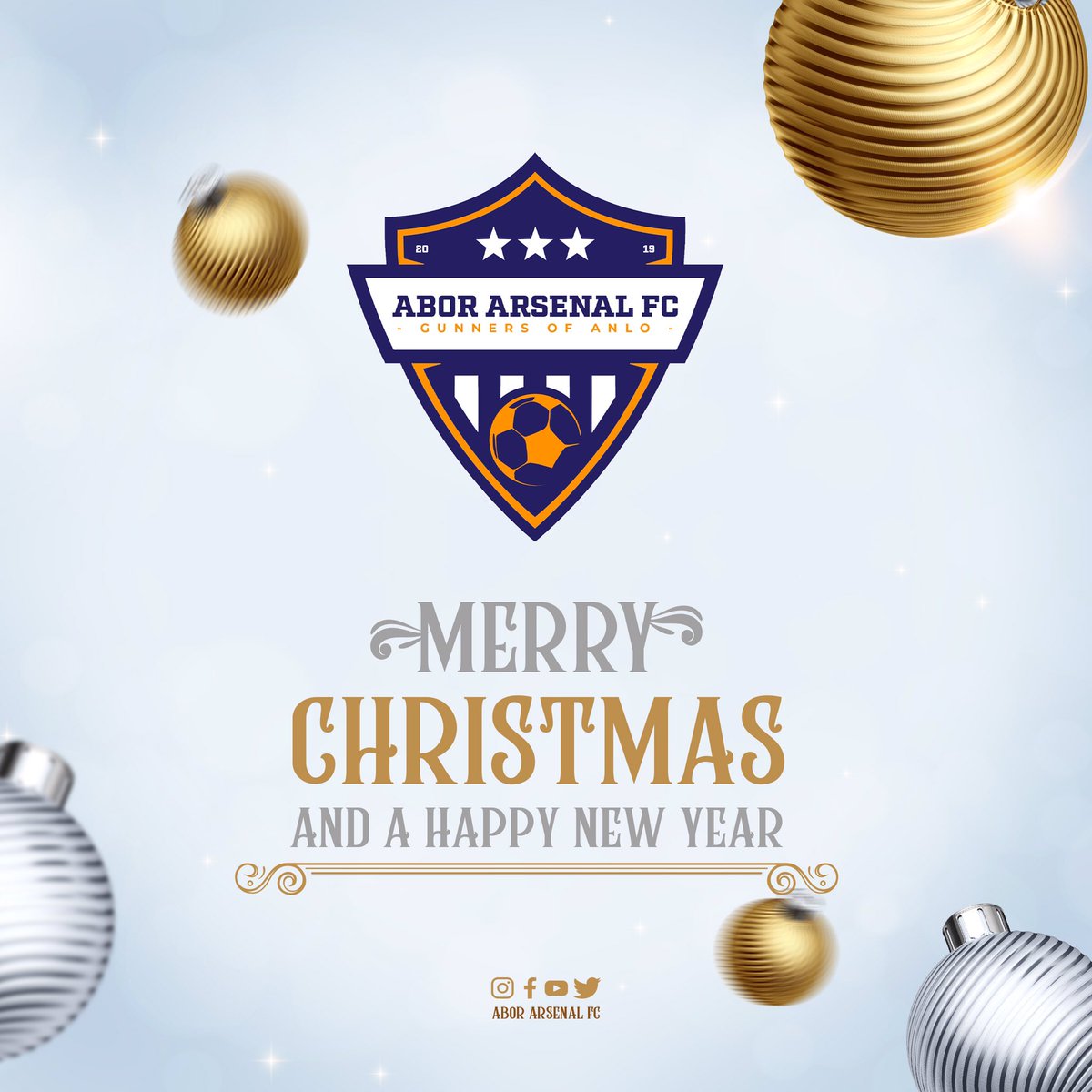aborarsenalfc's tweet photo. Merry Christmas and a Happy New Year 🎊🎆🎈 https://t.co/ypyutETxKw
