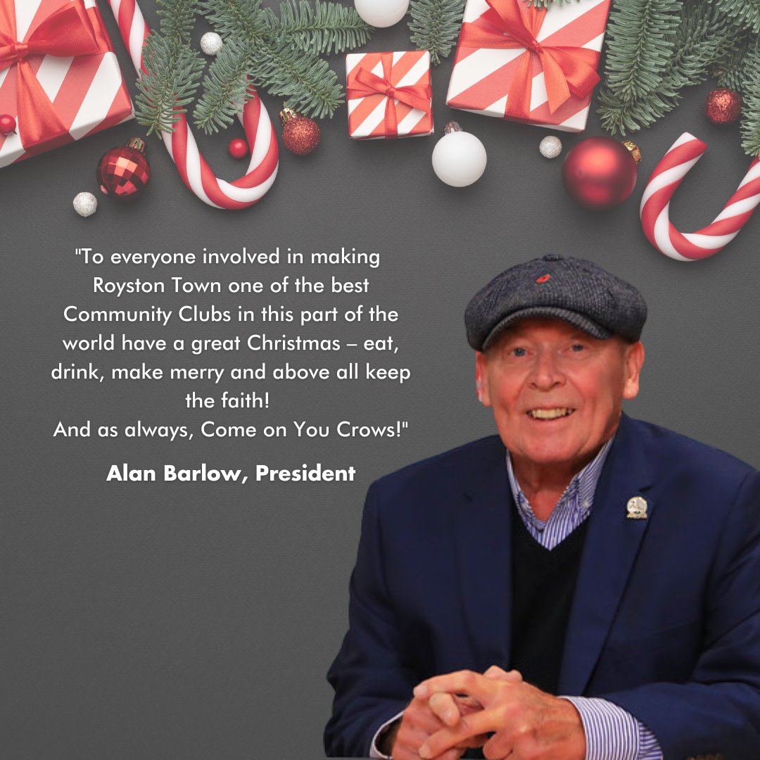 A Christmas message from Club President, Alan Barlow

#COYC #CROWS