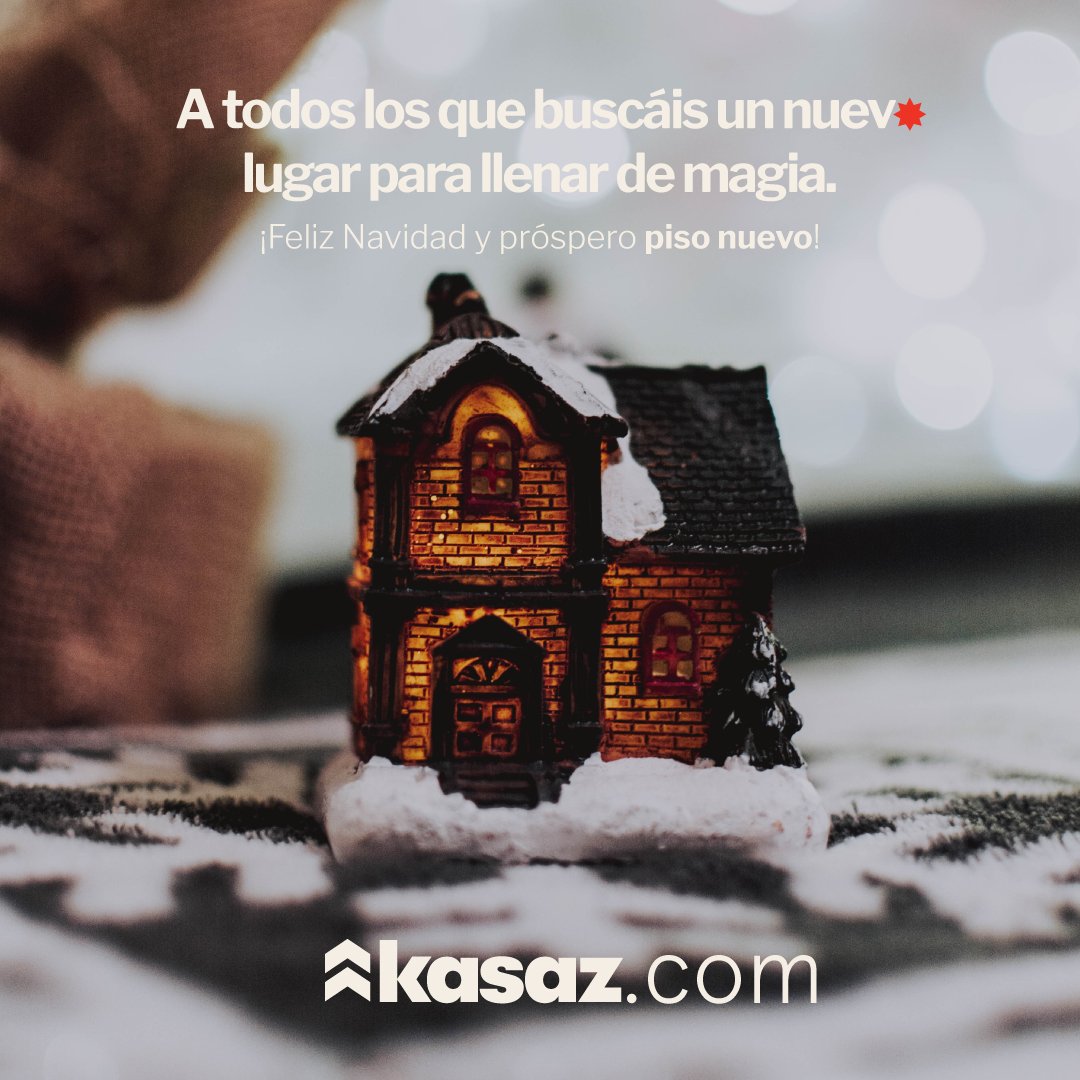🌠 El lugar más mágico del mundo, es tu piso durante la Navidad. 🌟 🛋️

😌 Porque no hay nada como pasar las fiestas en tu hogar, con las personas que quieres. 💚 

¡UNA MUY FELIZ NAVIDAD TE DESEA EL EQUIPO DE KASAZ! 🎄