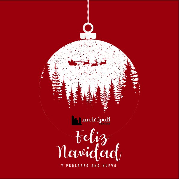 MetropoliCoruna's tweet photo. Desde Metrópoli Servicios os deseamos a todos unas muy felices fiestas, dónde podáis acompañar a los que más queréis.

Feliz Navidad 🎄🎅 https://t.co/wo03oQHnOL