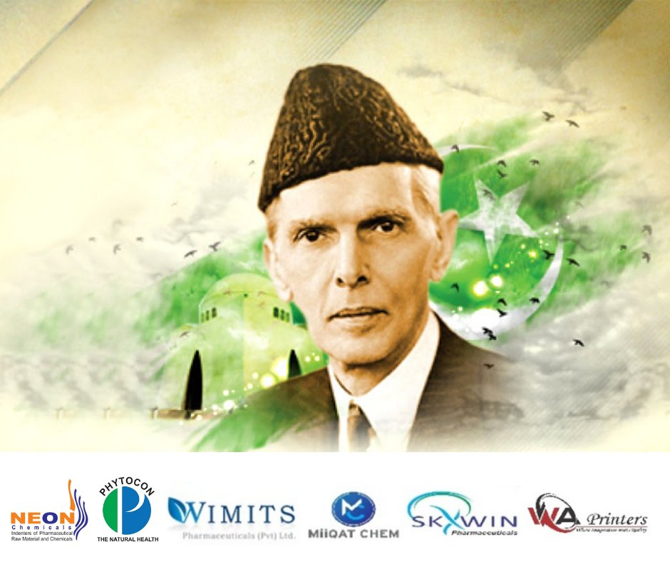 phytocon's tweet photo. "There is no power on earth that can undo Pakistan".
Ay Quaid_E_Azam tera Ehsan hai Ehsan.
25 December Quaid Day, the father of nation.
#phytoconinternational #Quaidday #25december #morepower #longlivepakistan #hope #courage #confidence https://t.co/vIBlAXpjW4