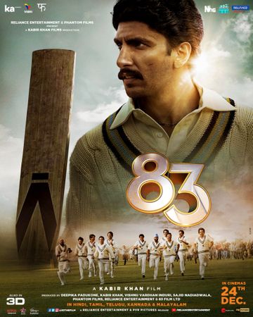 MAGICAL MOMENTS RECREATED WITH EXTRAORDINARY MAKING. THIS WHOLE 83 TEAM MADE INDIAN CINEMA AND INDIANS PROUD #83Movie