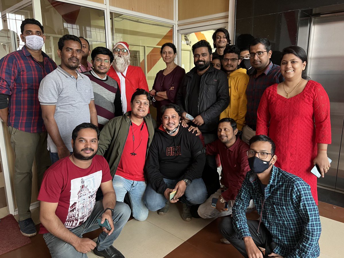 JagiPanda's tweet photo. Celebrations at work bind us together @otvnews...
MERRY CHRISTMAS All 🎄 
N Thank you @BIBHUTI69775562 for being our secret Santa https://t.co/M81yKMtep1
