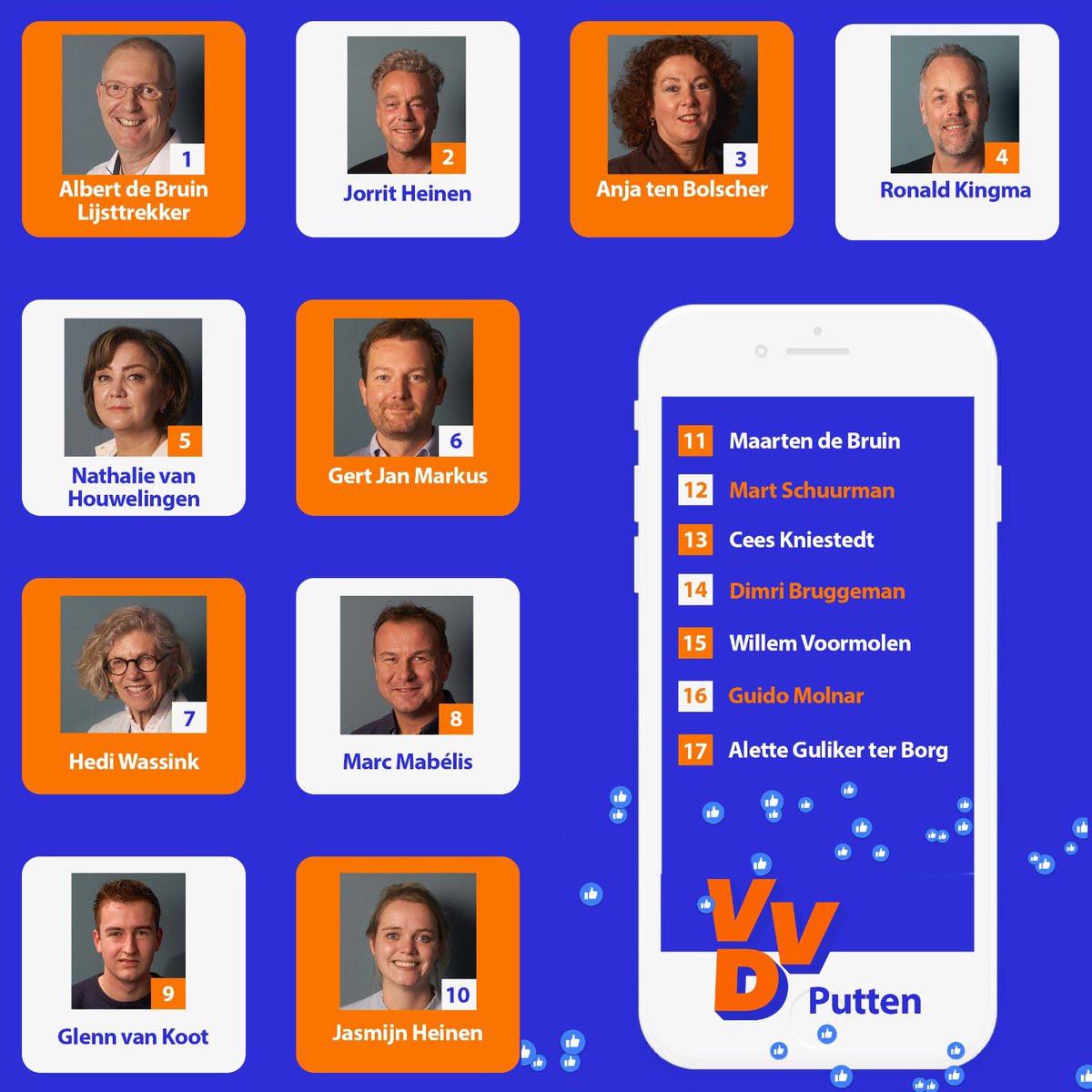 Maak kennis met de kandidaten voor de #gemeenteraadsverkiezingen2022 van de <a href="/gem_putten/">Gemeente Putten</a> <a href="/VVD/">VVD</a> #Putten #VanEnVoorDorpsgenoten