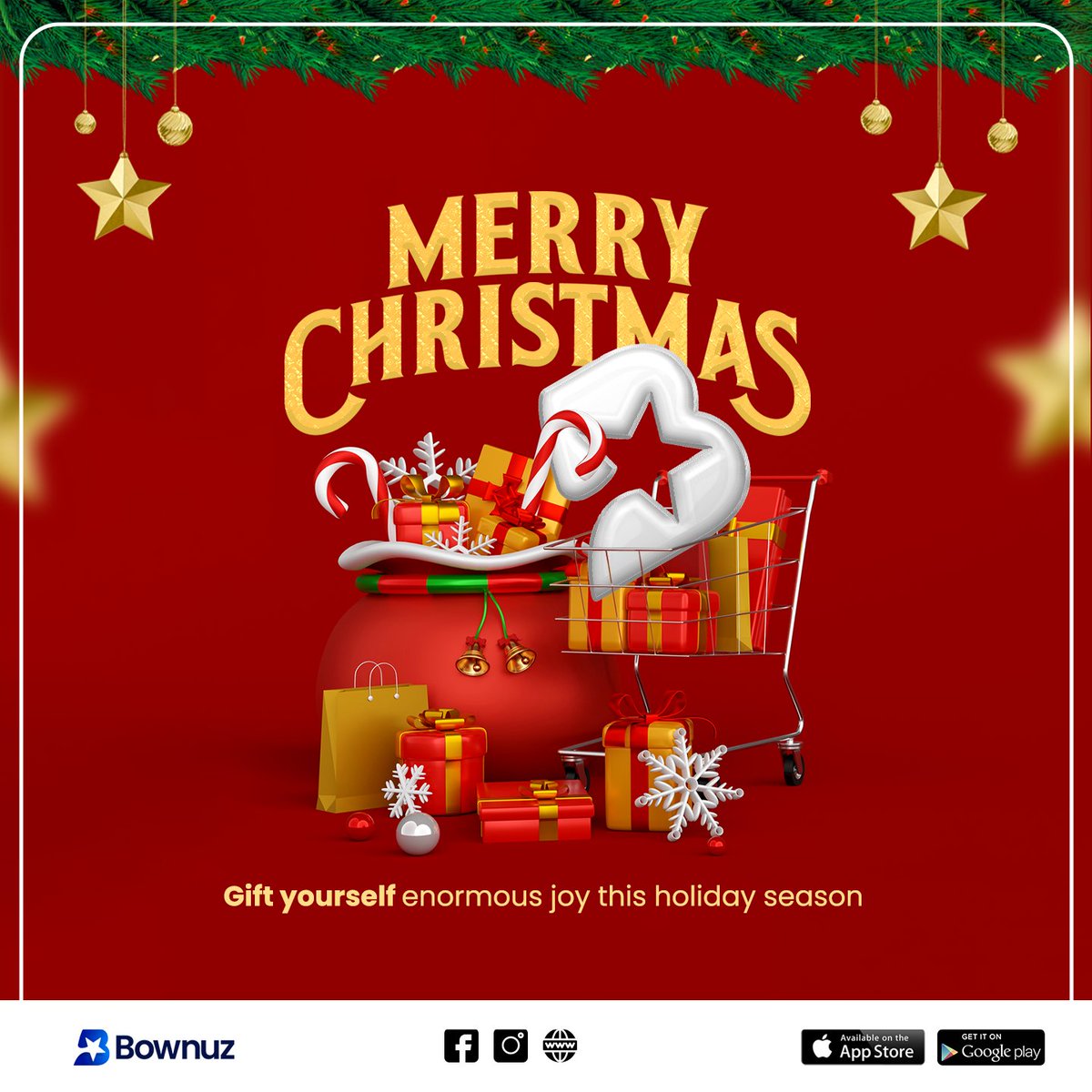 Let the merriments begin. Celebrate this Xmas season by ushering in prosperity and good luck. Team Bownuz wishes you a Merry Xmas.

#merrychristmas #christmas #xmas #christmas🎄 #love #care #jesus #Dubai #xmastree #BownuzApp