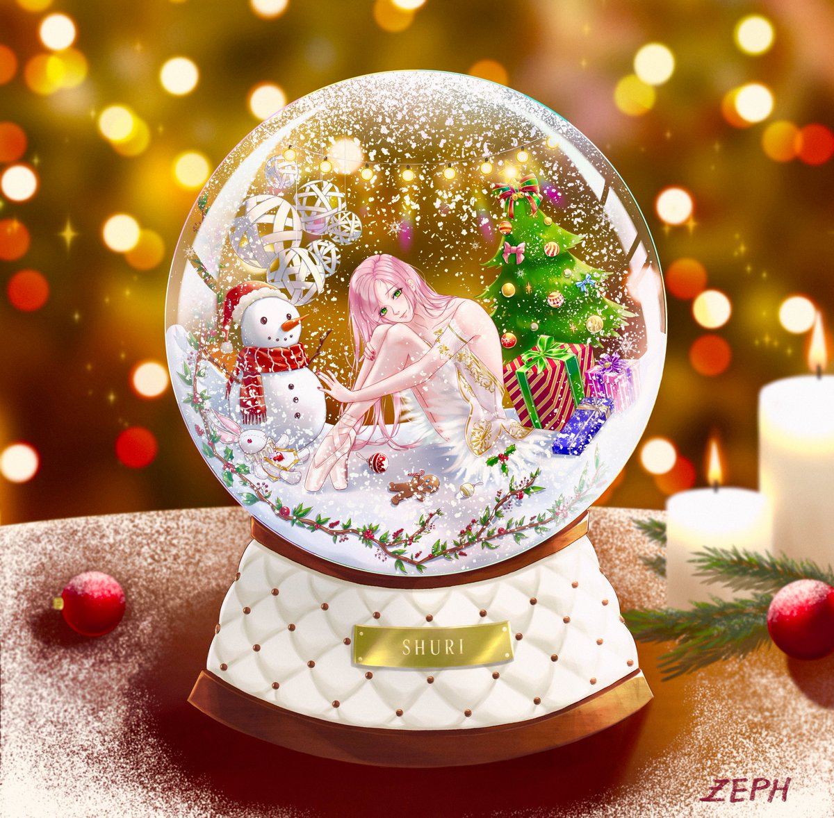 Zeph_iriel's tweet photo. 메리 ���리스마스~🎄🎄
Merry Christmas everyone!!🌹🌹 https://t.co/ag4NhADsuE