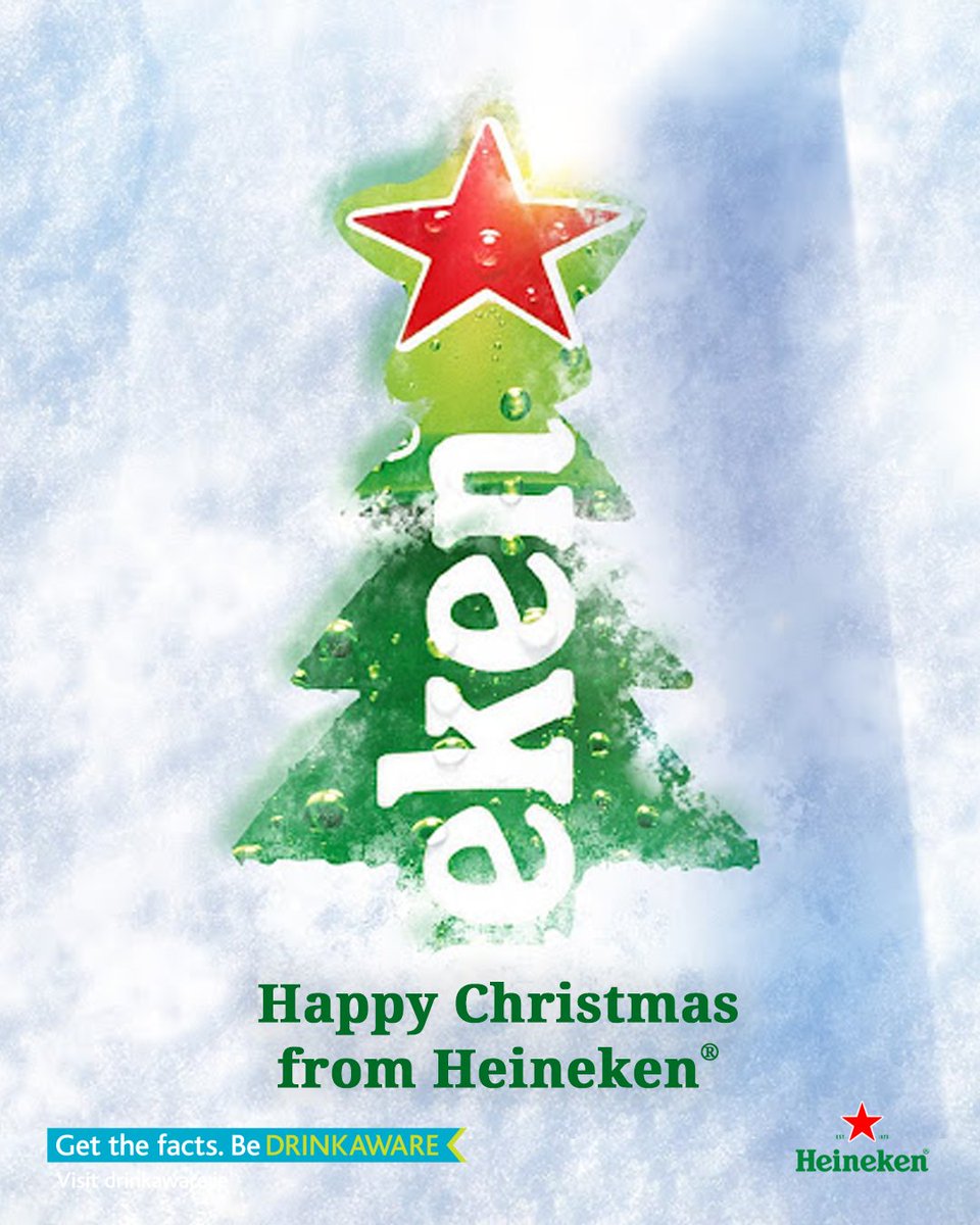 Happy Christmas from Heineken #SocialiseResponsibly