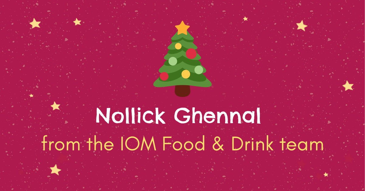 iomfoodanddrink's tweet photo. We've had an amazing year showcasing the Island's local food and drink produce and can't wait to do it all again in 2022! 🇮���

Nollick Ghennal from the IOM Food &amp; Drink team🌲🥳 https://t.co/0hrqPVh29w